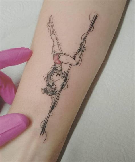 pole dance tattoos|pretty pole dance tattoos.